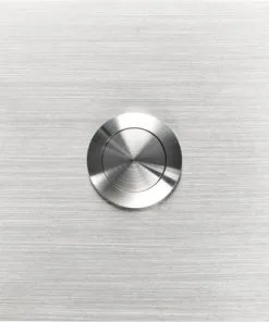 Beldrukker 75 X 75 X 18 Mm, RVS