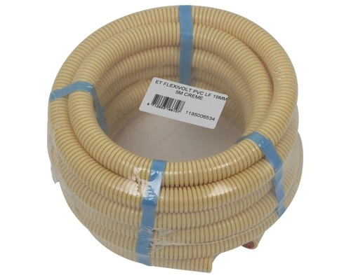 PIPELIFE Flexibele Elektrabuis PVC 19 Mm 3/4" Flexivolt Low Friction Crème 5 M 1 PIPELIFE Flexibele Elektrabuis PVC 19 Mm 3/4" Flexivolt Low Friction Crème 5 M