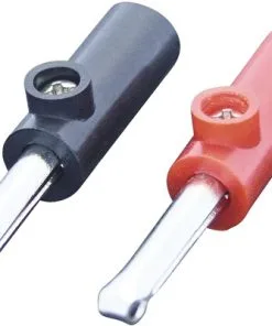 BLEIL Banaanstekker 1x Rood 1x Zwart