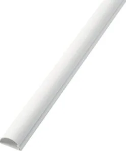 D-LINE Kabelgoot Halfrond 30x15 Mm Wit, 2 M