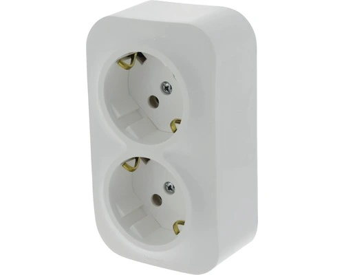 LEGRAND Forix Opbouw Wandcontactdoos (wcd) 2-voudig RA Wit 1 LEGRAND Forix Opbouw Wandcontactdoos (wcd) 2-voudig RA Wit