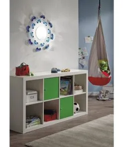 EGLO Plafondlamp Viki Auto Ø 63 Cm Blauw-wit