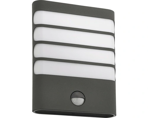 PHILIPS LED Buitenlamp Raccoon Met Sensor Antraciet 1 PHILIPS LED Buitenlamp Raccoon Met Sensor Antraciet