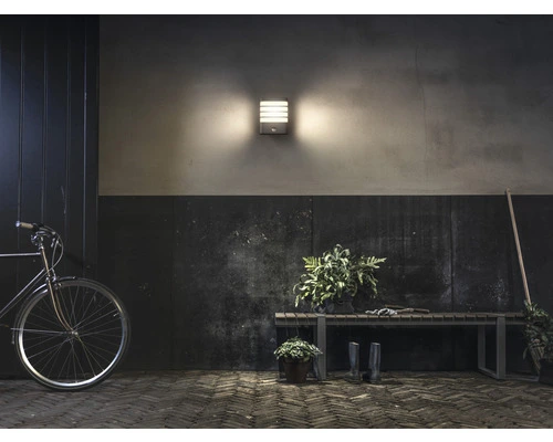 PHILIPS LED Buitenlamp Raccoon Met Sensor Antraciet 2 PHILIPS LED Buitenlamp Raccoon Met Sensor Antraciet - Afbeelding 2